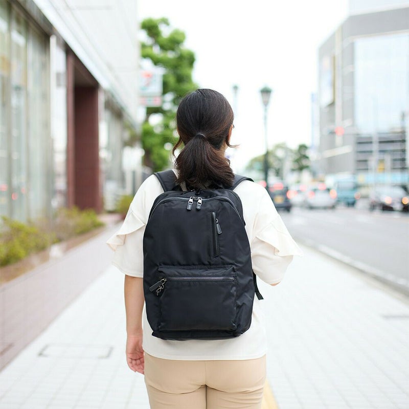 リュックレディースビジネスW&.Day/Nightポッケス2024モデルスリムリュックA4サイズ14インチPC収納ビジネスリュック通勤エースビジネスバッグバッグきれいめブランド大容量おしゃれ女性15277