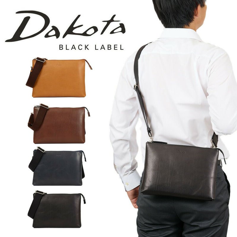 ダコタショルダーバッグクラッチバッグ2WAYメンズDakota本革革レザーバッグアクソリオ3セカンドバッグ斜め掛けブランドおしゃれ大人ダコタブラックレーベル40代50代60代1623700