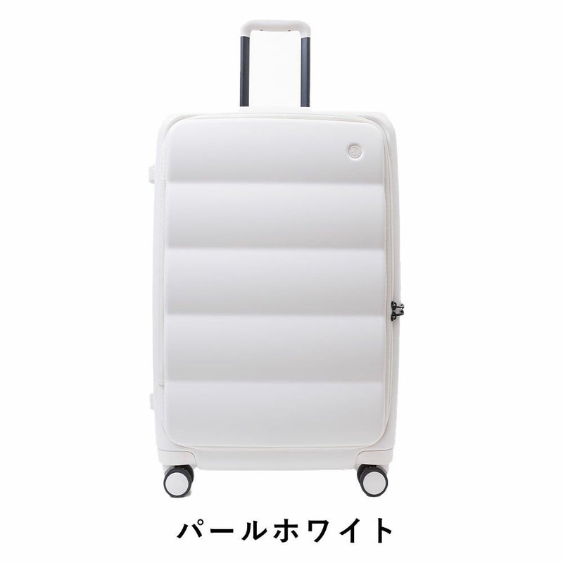 スーツケースPufferLサイズ83L96Lパファー大容量大きめ容量拡張ブックオープン7泊以上1週間軽量キャリーケースキャリーバッグおしゃれ軽い頑丈丈夫旅行TSAロックTIERRALティエラル