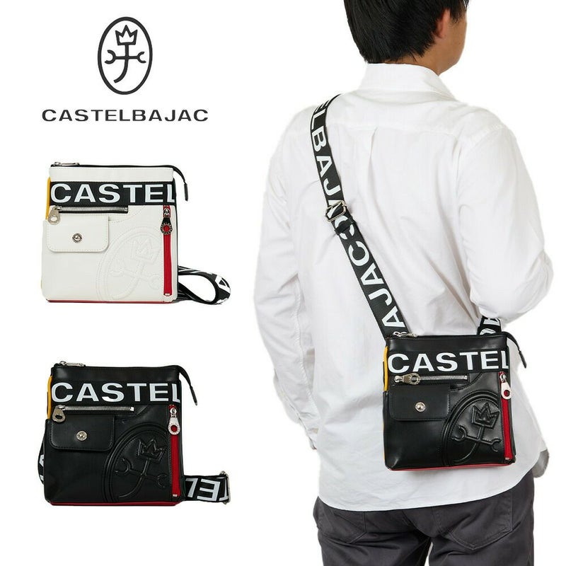 カステルバジャックショルダーバッグバッグCASTELBAJACダルトンミニメンズレディースミニショルダーバッグ軽量薄いブランド大人男性女性人気26131