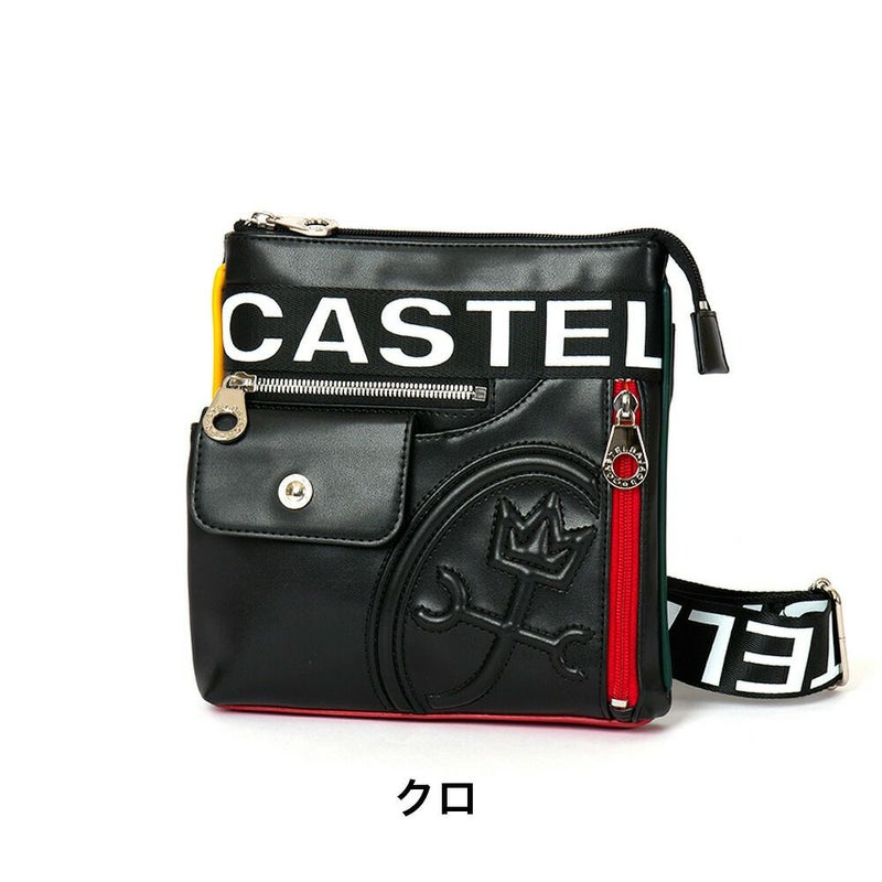 カステルバジャックショルダーバッグバッグCASTELBAJACダルトンミニメンズレディースミニショルダーバッグ軽量薄いブランド大人男性女性人気26131