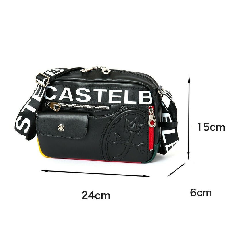 カステルバジャックショルダーバッグバッグCASTELBAJACダルトン横型メンズレディースショルダーバック斜めがけ斜め掛け軽量ブランド大人男性人気おしゃれコンパクト小さめ小さい26132