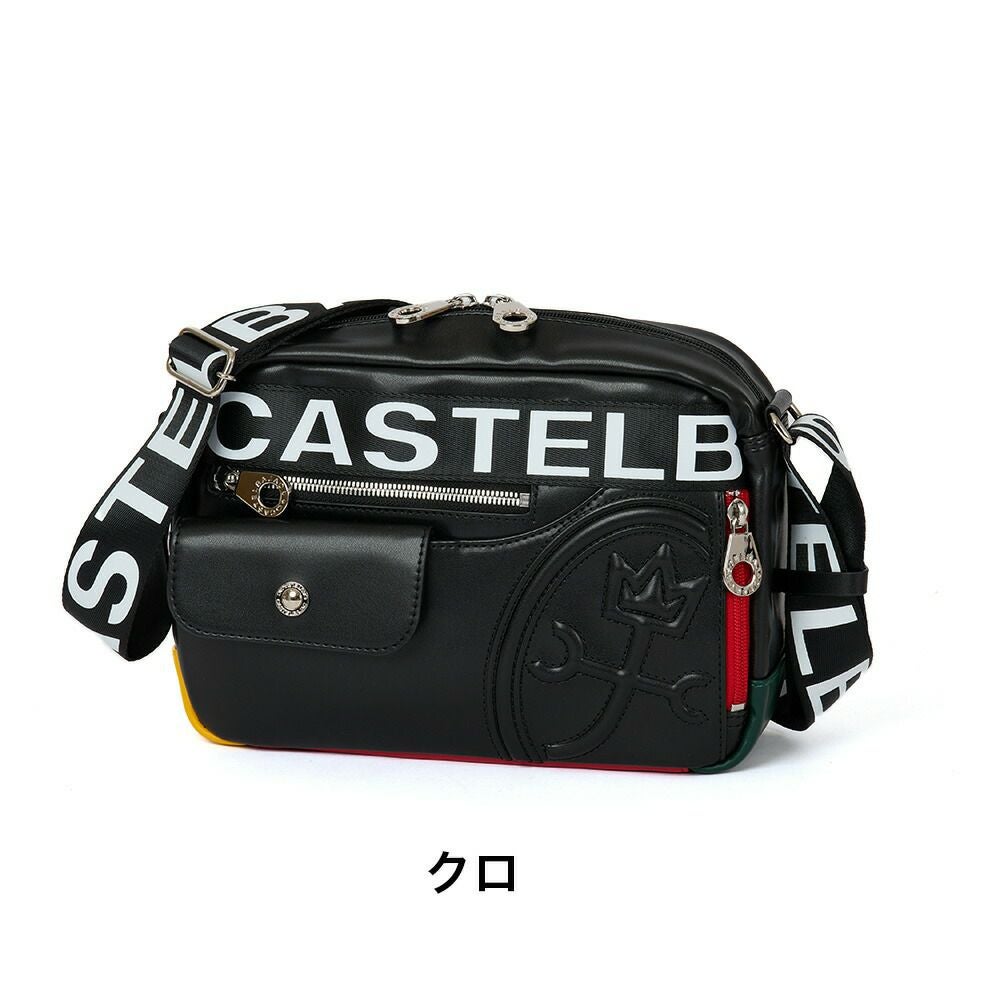 カステルバジャックショルダーバッグバッグCASTELBAJACダルトン横型メンズレディースショルダーバック斜めがけ斜め掛け軽量ブランド大人男性人気おしゃれコンパクト小さめ小さい26132