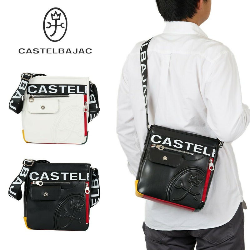 カステルバジャックショルダーバッグバッグCASTELBAJACダルトン縦型メンズレディースショルダーバック斜めがけ斜め掛け軽量ブランド大人男性人気おしゃれ大容量大きい26133