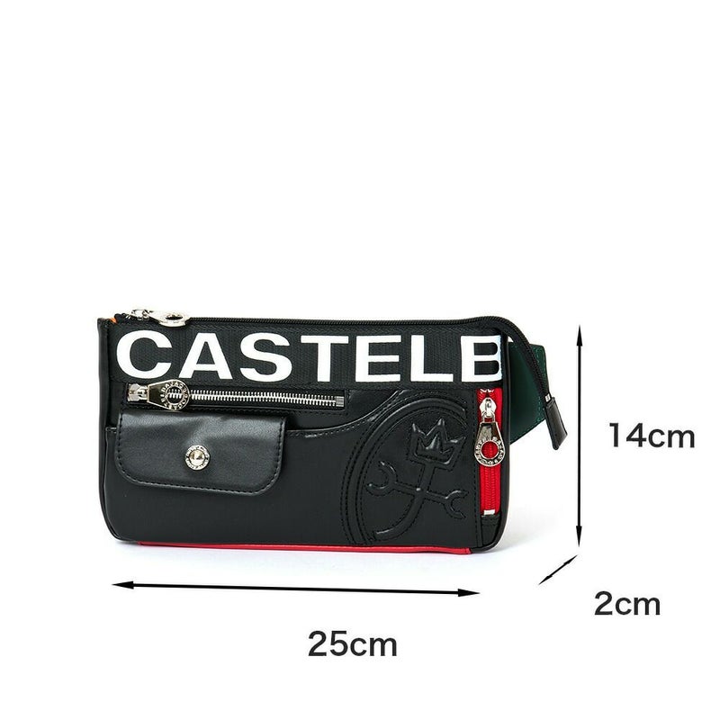 カステルバジャックショルダーバッグボディバッグウエストバッグCASTELBAJACダルトン横型メンズレディースウエストポーチワンショルダーバッグ兼用軽量ブランド大人男性人気おしゃれ26931