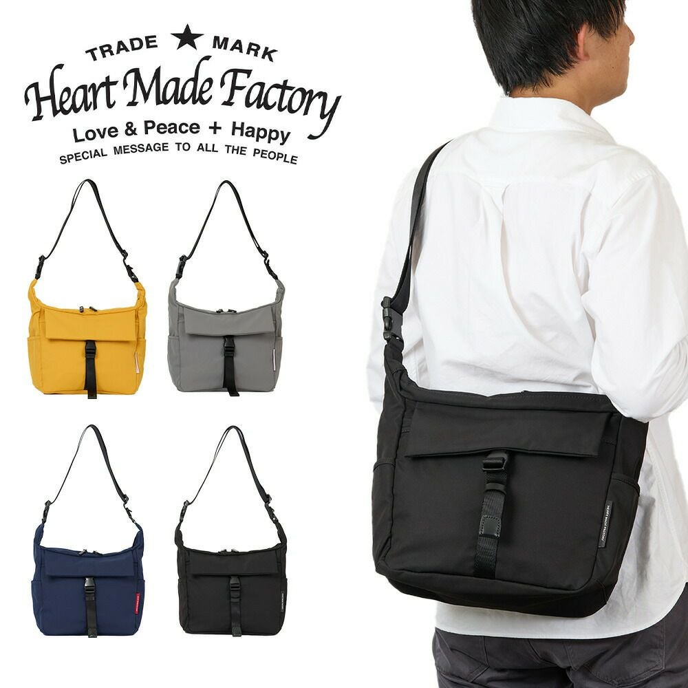 HeartMadeFactoryショルダーバッグレディースメンズショルダーバックブランドかわいいおしゃれ軽量人気大きい大容量おすすめ斜めがけ斜め掛けハートメイドファクトリー30代40代50代FY0805