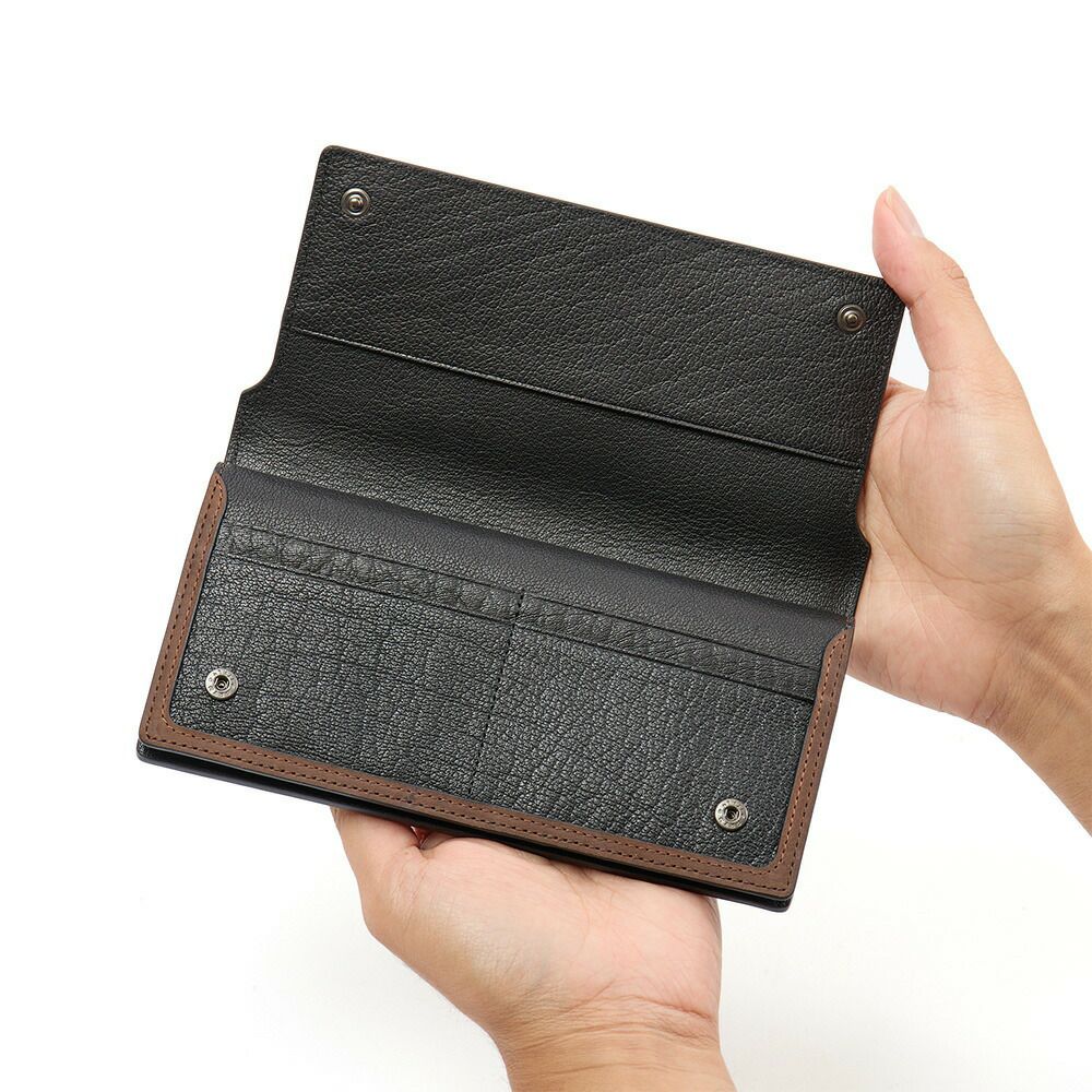 ZONALe長財布ゾナールかぶせ財布本革革レザーメンズレディースストラト薄いロングウォレットメンズ財布小銭入れ付きブランド人気大容量彼氏おしゃれ日本製31356