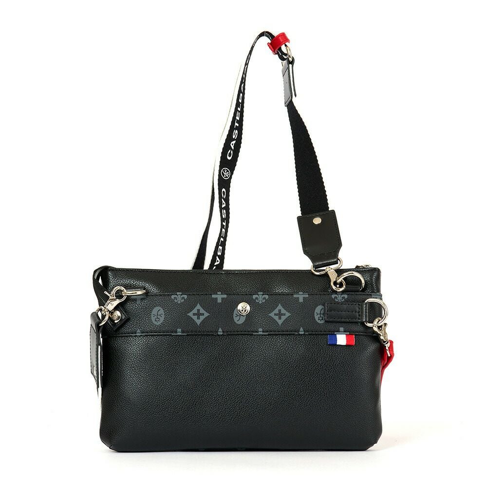 カステルバジャックショルダーバッグサコッシュショルダーバッグ2WAY横型CASTELBAJACサシャメンズレディースサコッシュミニ斜めがけ斜め掛けブランド大人おしゃれコンパクト小さめ小さい48121
