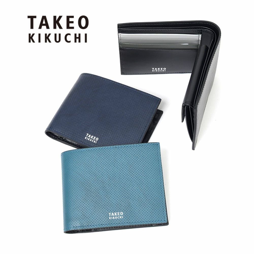 タケオキクチ 二つ折り財布 TAKEO KIKUCHI 財布 オルフェーノ 2つ折り