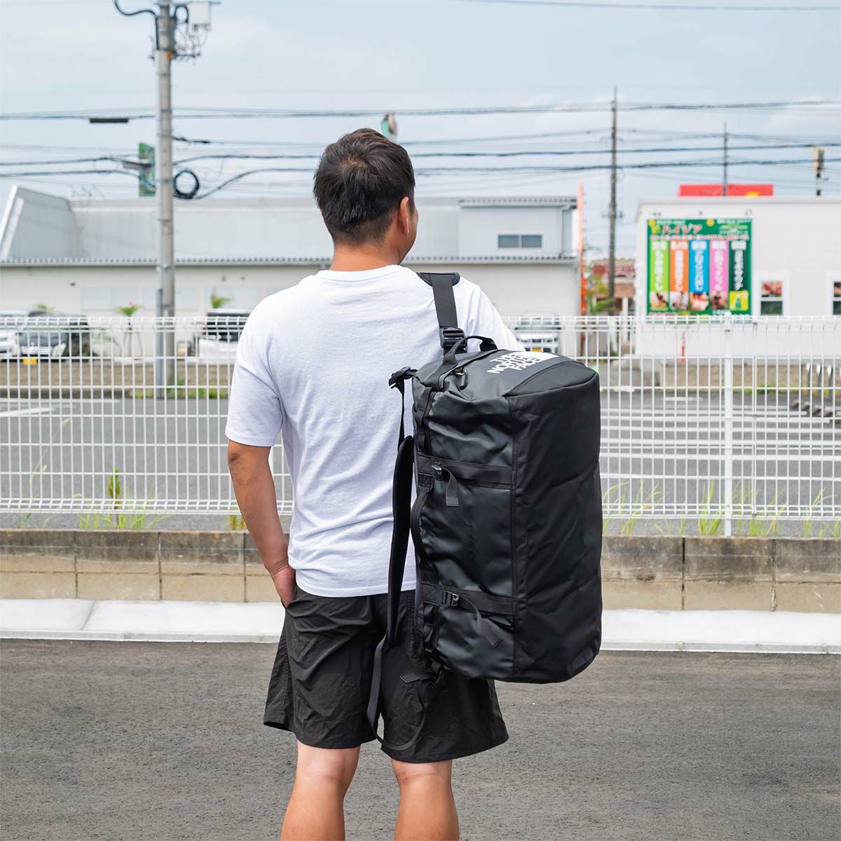 ノースフェイス ボストンバッグ リュック ダッフルバッグ 44L 小さめ
