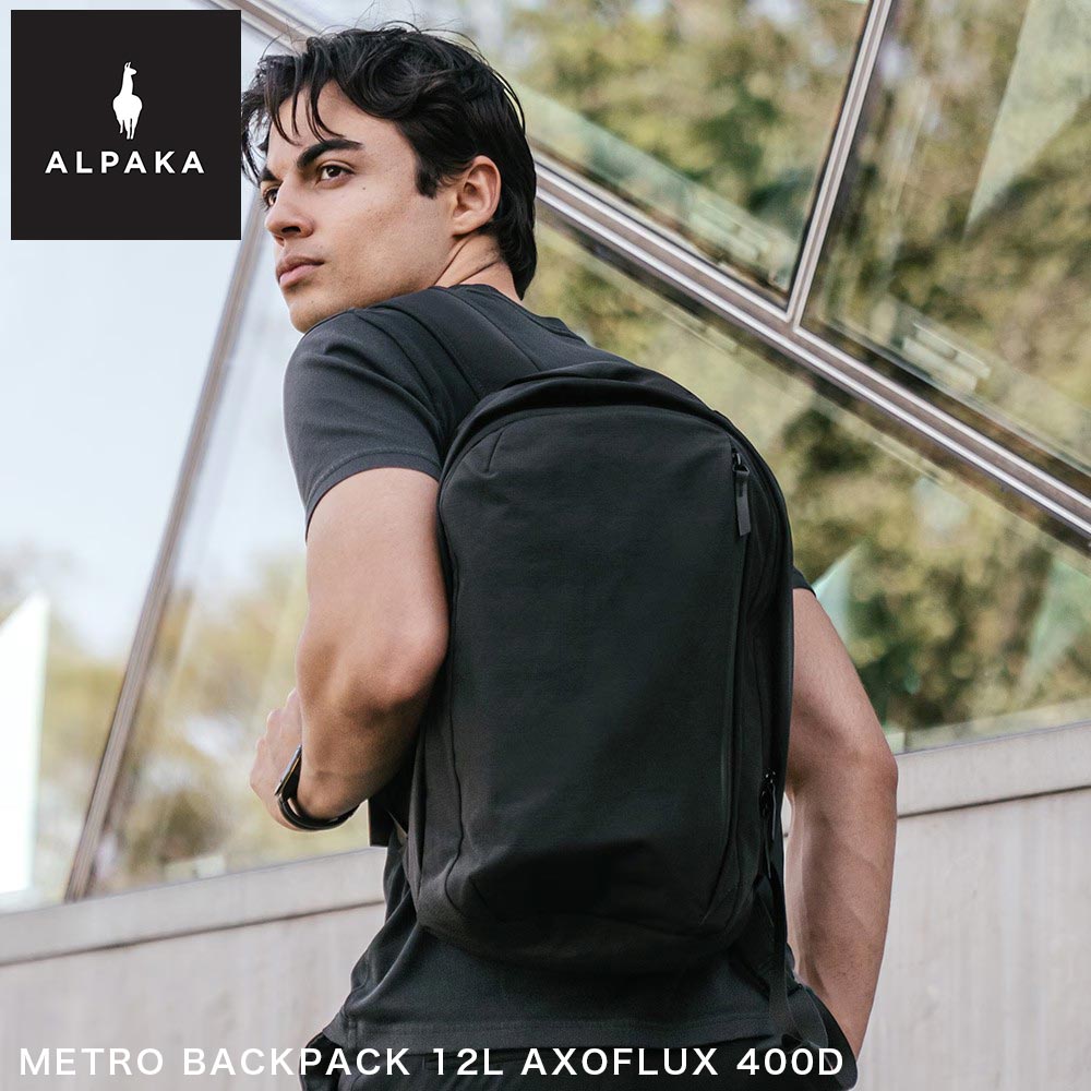 アルパカ リュック バッグ ALPAKA 12L A4 METRO BACKPACK 12L AXOFLUX