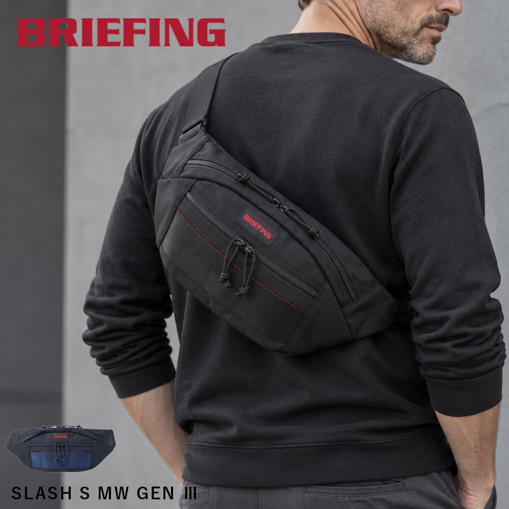 ブリーフィング BRIEFING ボディバッグ ウエストバッグ SLASH Sサイズ